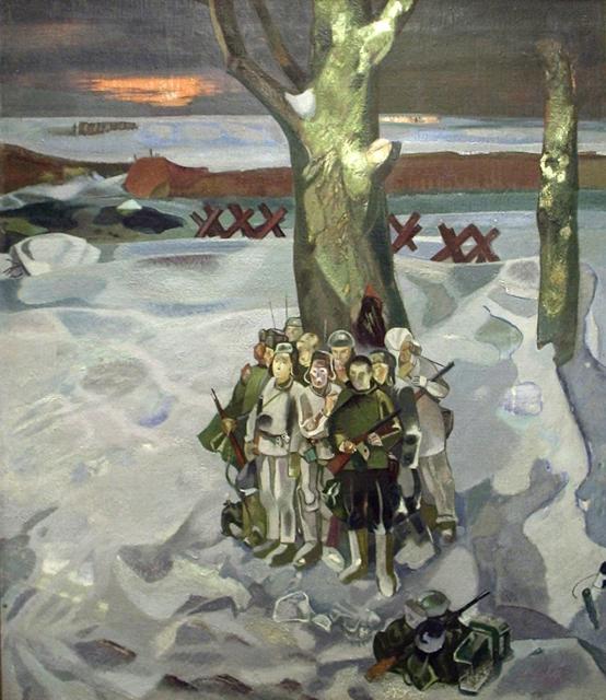 Гудин Е.И. Отделение сержанта Гудина на фронте. 1987 Гудин Е.И. Отделение сержанта Гудина на фронте. 1987